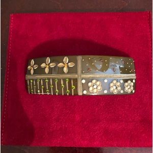 NEW Alexandre de Paris Barrette with Crystals